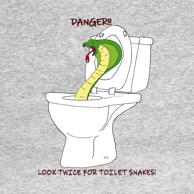 Toilet Snakes by acidstraw